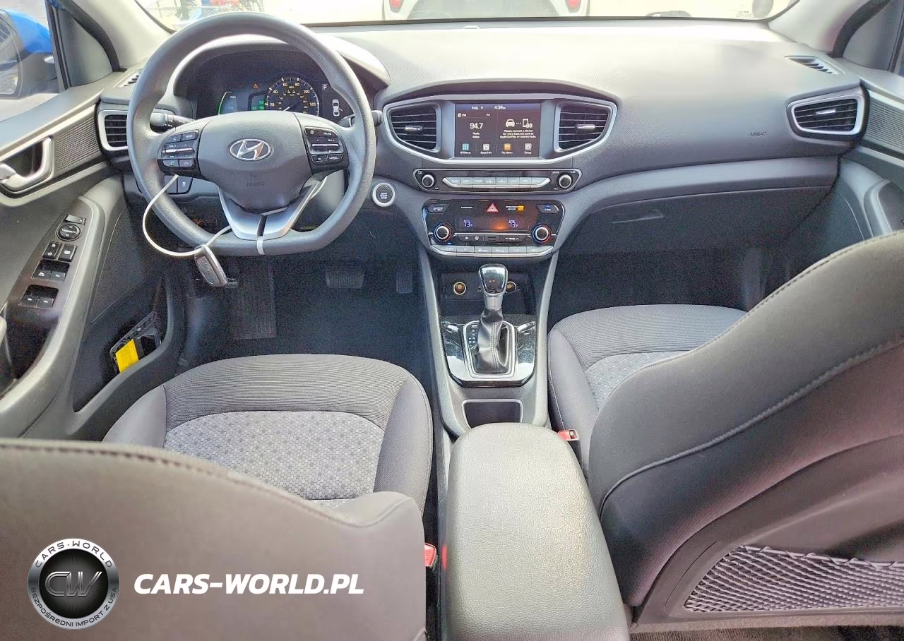 2017 Hyundai Ioniq Blue VIN:KMHC65LC8HU022150 - 9
