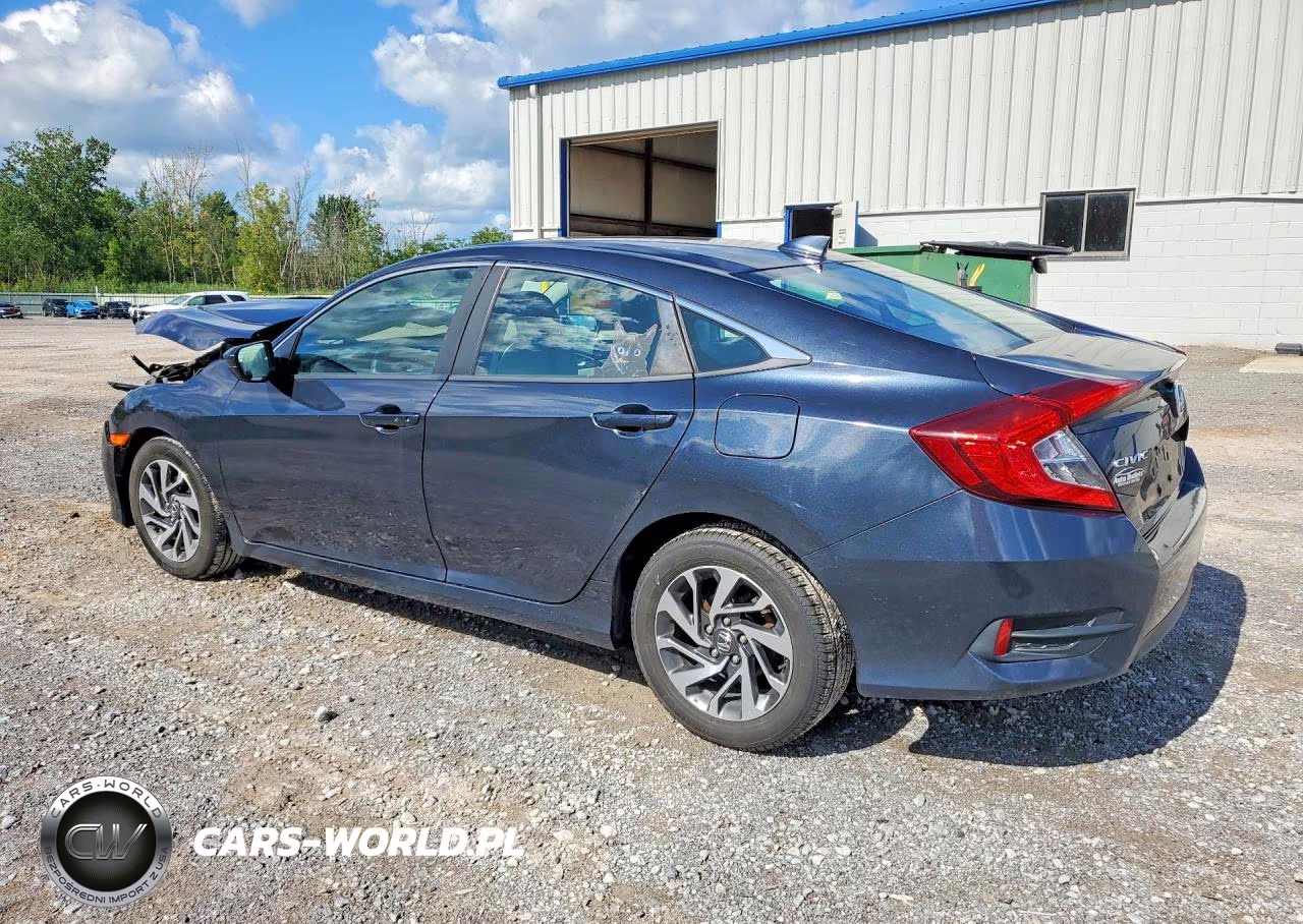 2018 Honda Civic Ex VIN:2HGFC2F76JH516072 - 2