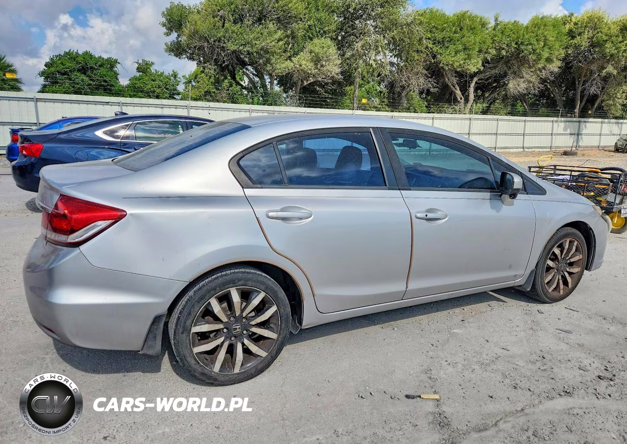 2014 Honda Civic Exl VIN:19XFB2F94EE055801 - 3