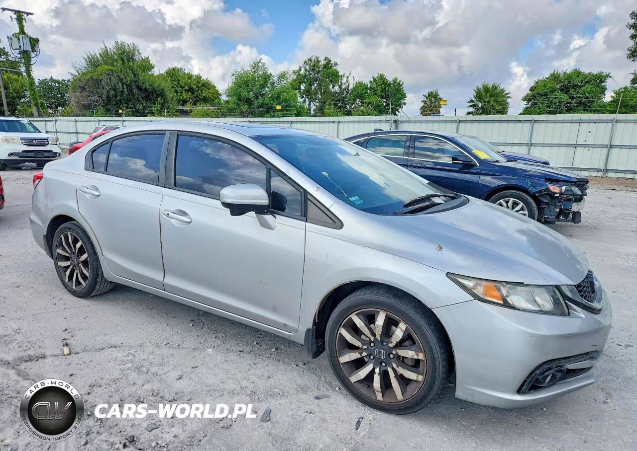 2014 Honda Civic Exl VIN:19XFB2F94EE055801 - 4