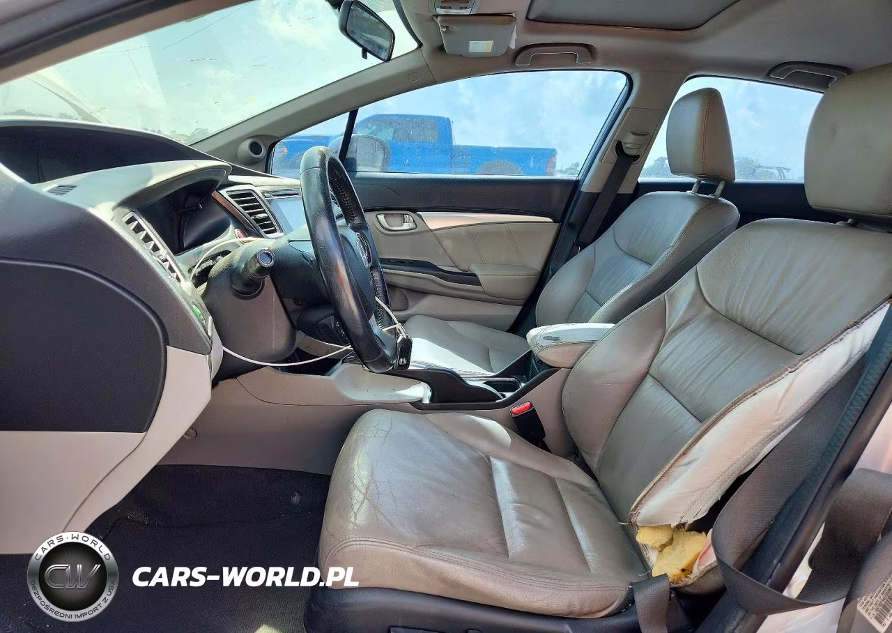 2014 Honda Civic Exl VIN:19XFB2F94EE055801 - 7