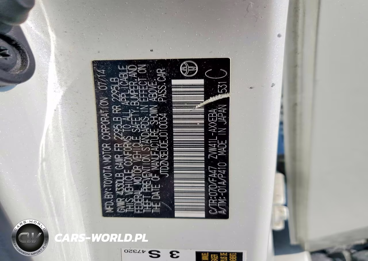 2014 Toyota Prius V Three VIN:JTDZN3EU0EJ010034 - 12