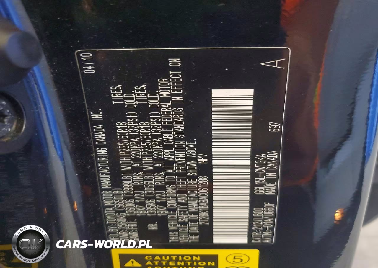 2010 Lexus Rx 350 VIN:2T2BK1BA8AC061288 - 13