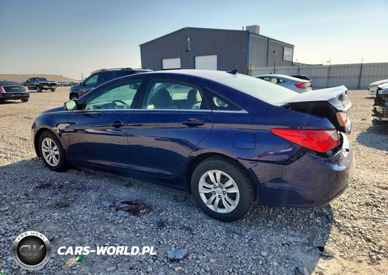 2012 Hyundai Sonata Gls VIN:5NPEB4AC6CH337506 - 2