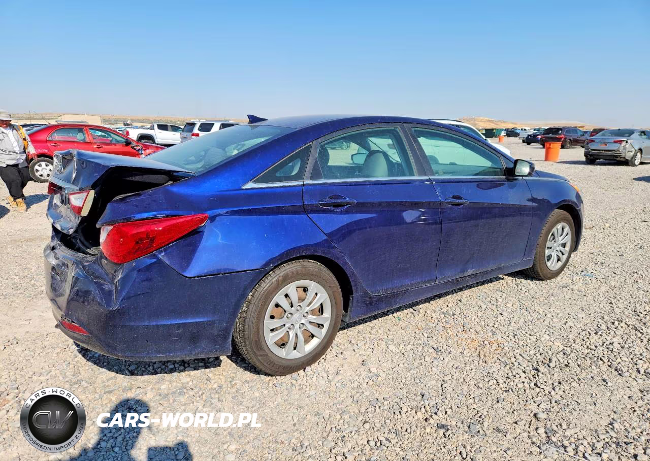 2012 Hyundai Sonata Gls VIN:5NPEB4AC6CH337506 - 3