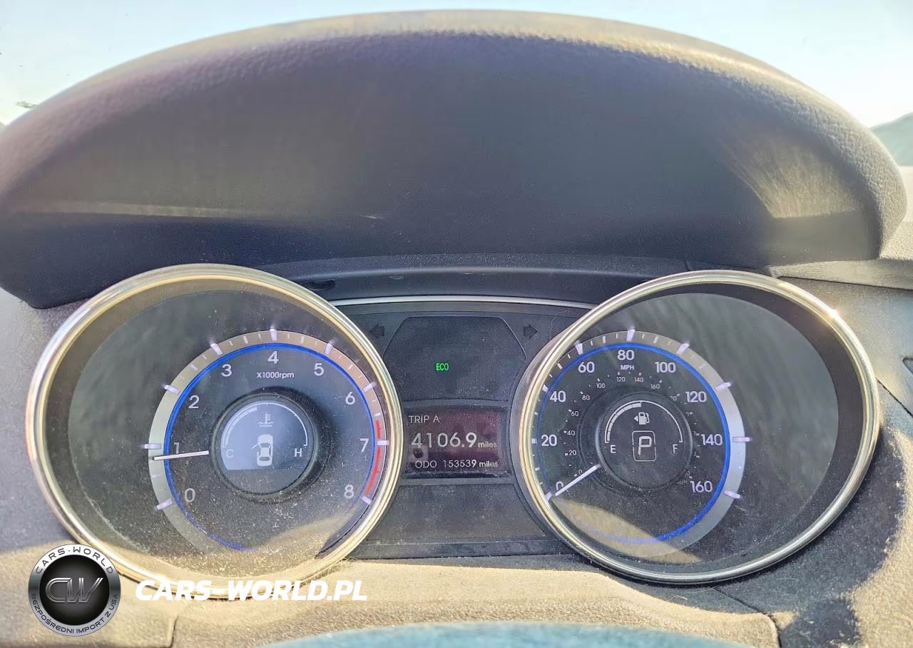 2012 Hyundai Sonata Gls VIN:5NPEB4AC6CH337506 - 9