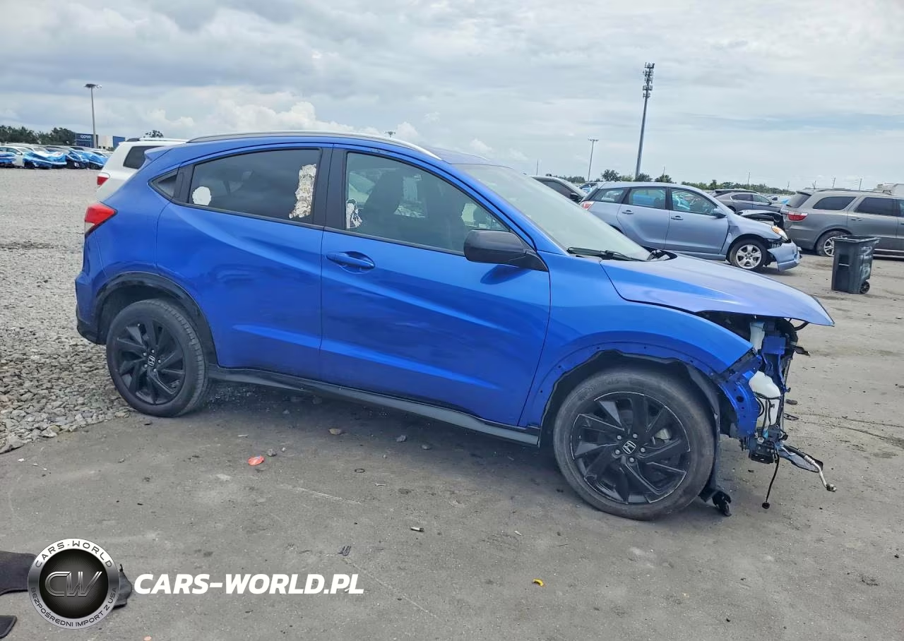 2021 Honda Hr-V Sport VIN:3CZRU5H12MM717910 - 4