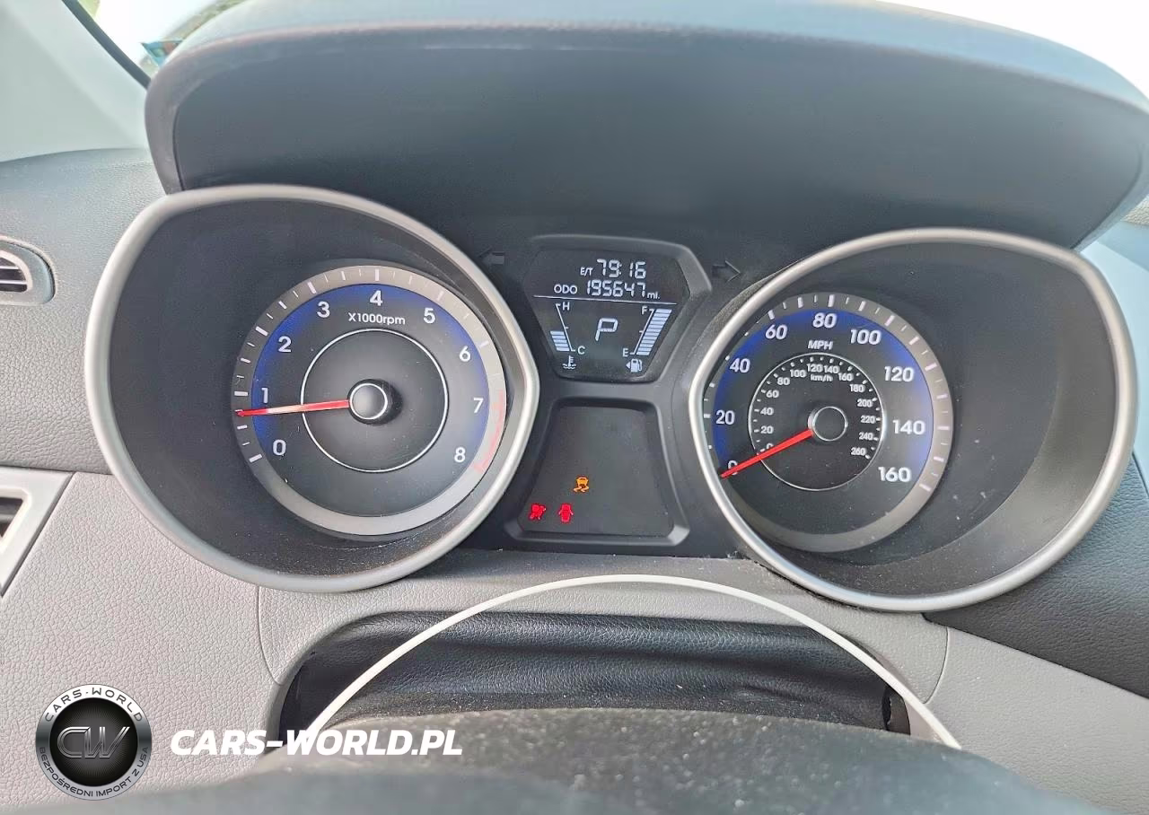 2013 Hyundai Elantra Gls VIN:KMHDH4AE1DU991070 - 9