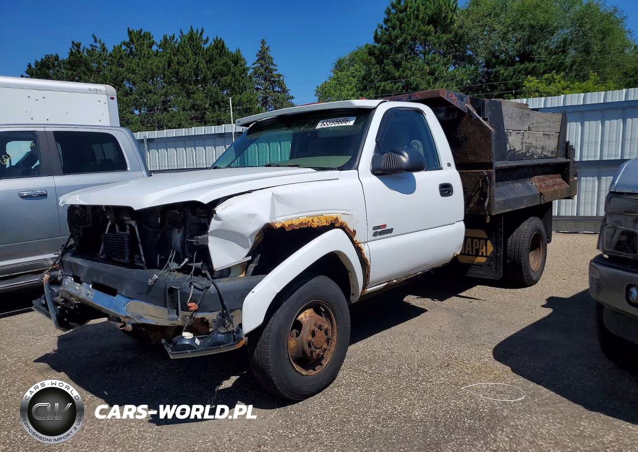 2004 Chevrolet Silverado Dump Truck VIN:1GBJK34154E148094 - 1