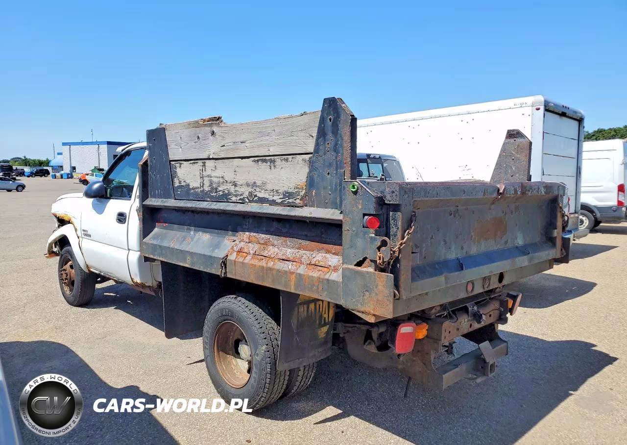 2004 Chevrolet Silverado Dump Truck VIN:1GBJK34154E148094 - 2