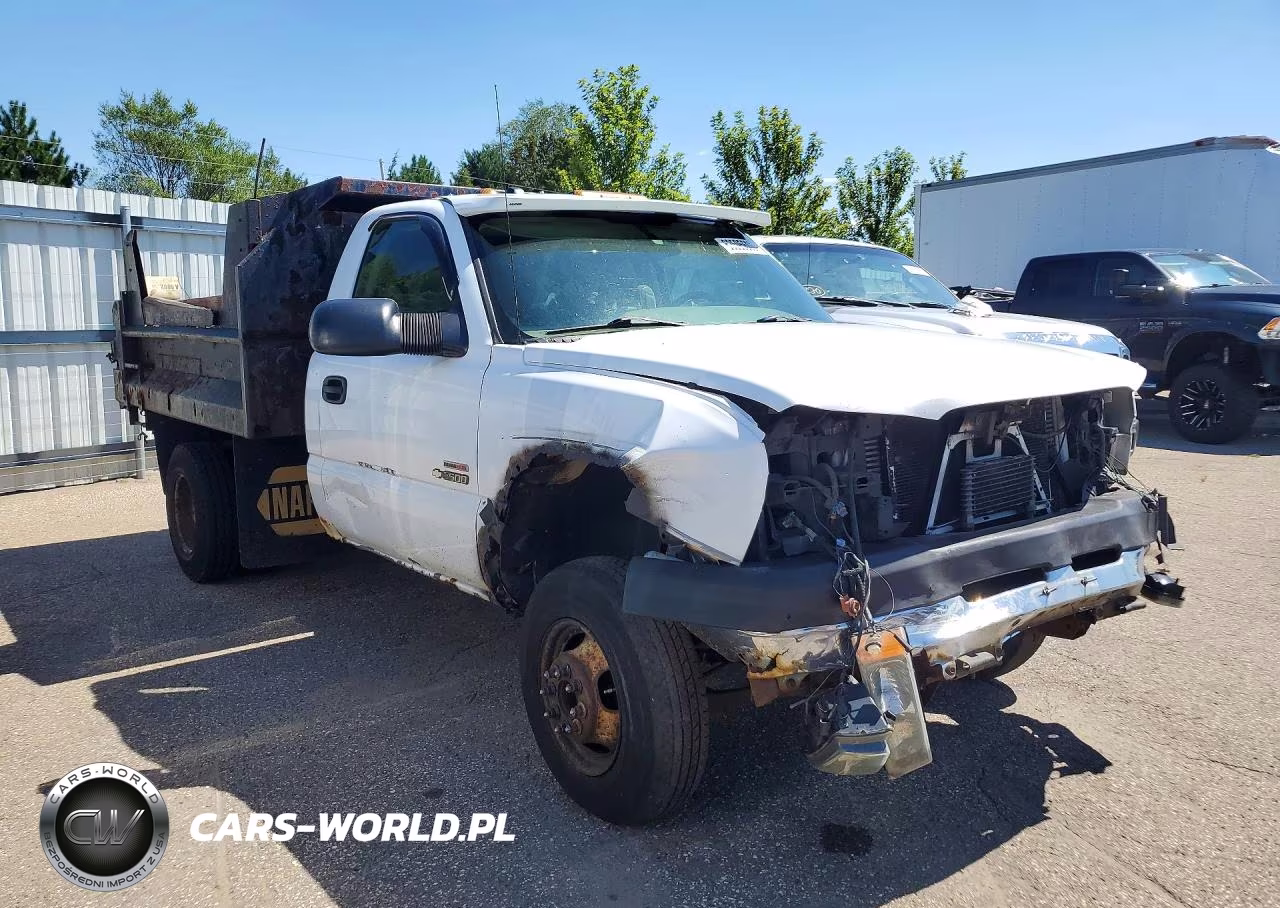 2004 Chevrolet Silverado Dump Truck VIN:1GBJK34154E148094 - 4