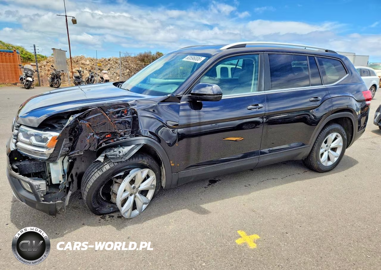 2018 Volkswagen Atlas Se VIN:1V2CR2CA1JC570879 - 1