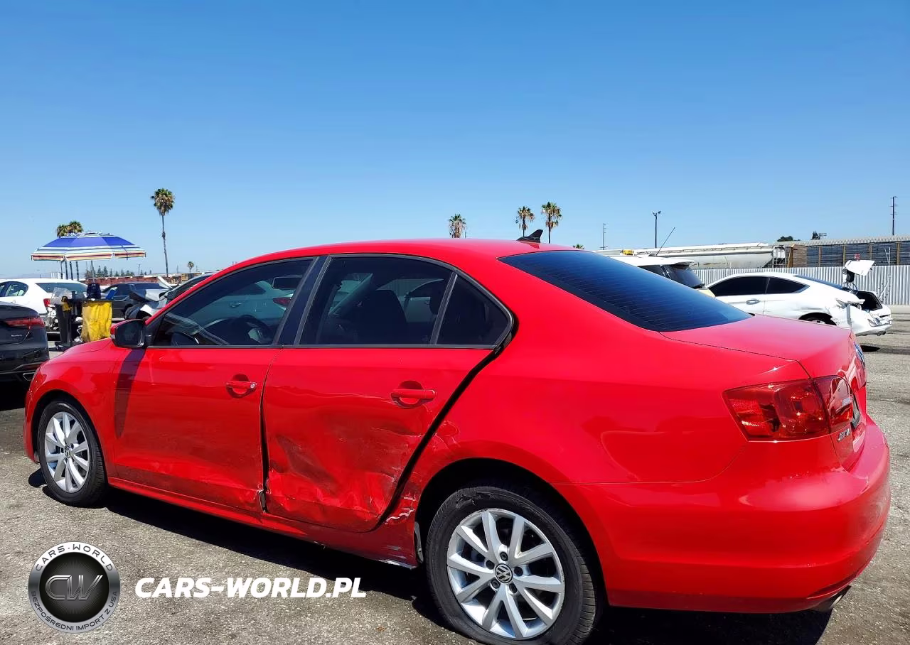 2012 Volkswagen Jetta Se VIN:3VWDP7AJ3CM413803 - 2