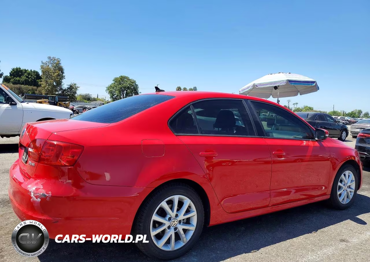 2012 Volkswagen Jetta Se VIN:3VWDP7AJ3CM413803 - 3