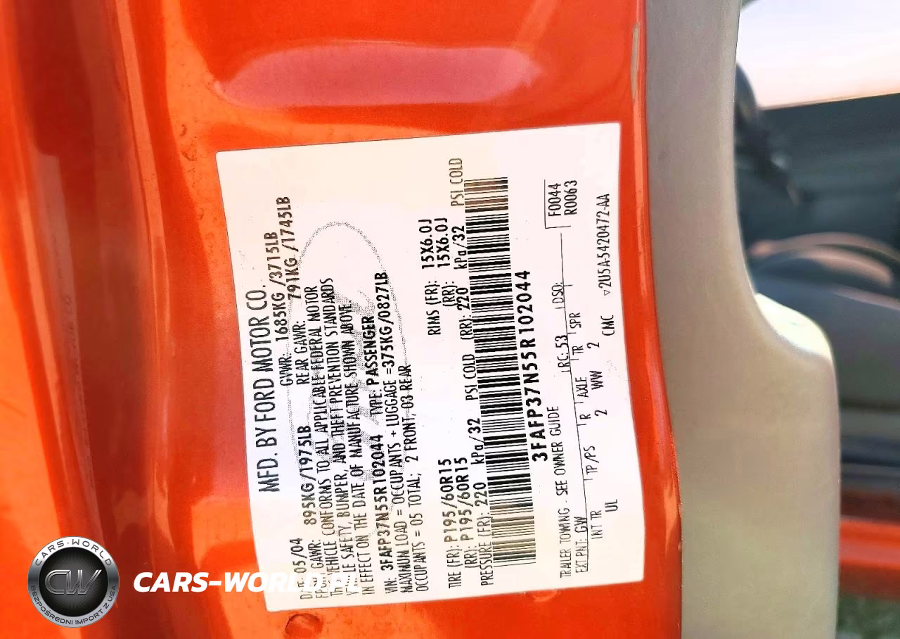 2005 Ford Focus Zx5 VIN:3FAFP37N55R102044 - 12