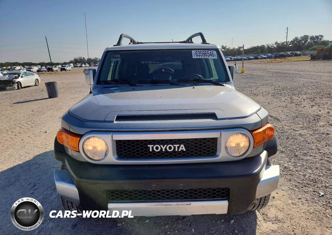 2011 Toyota Fj Cruiser Base VIN:JTEZU4BFXBK011496 - 5