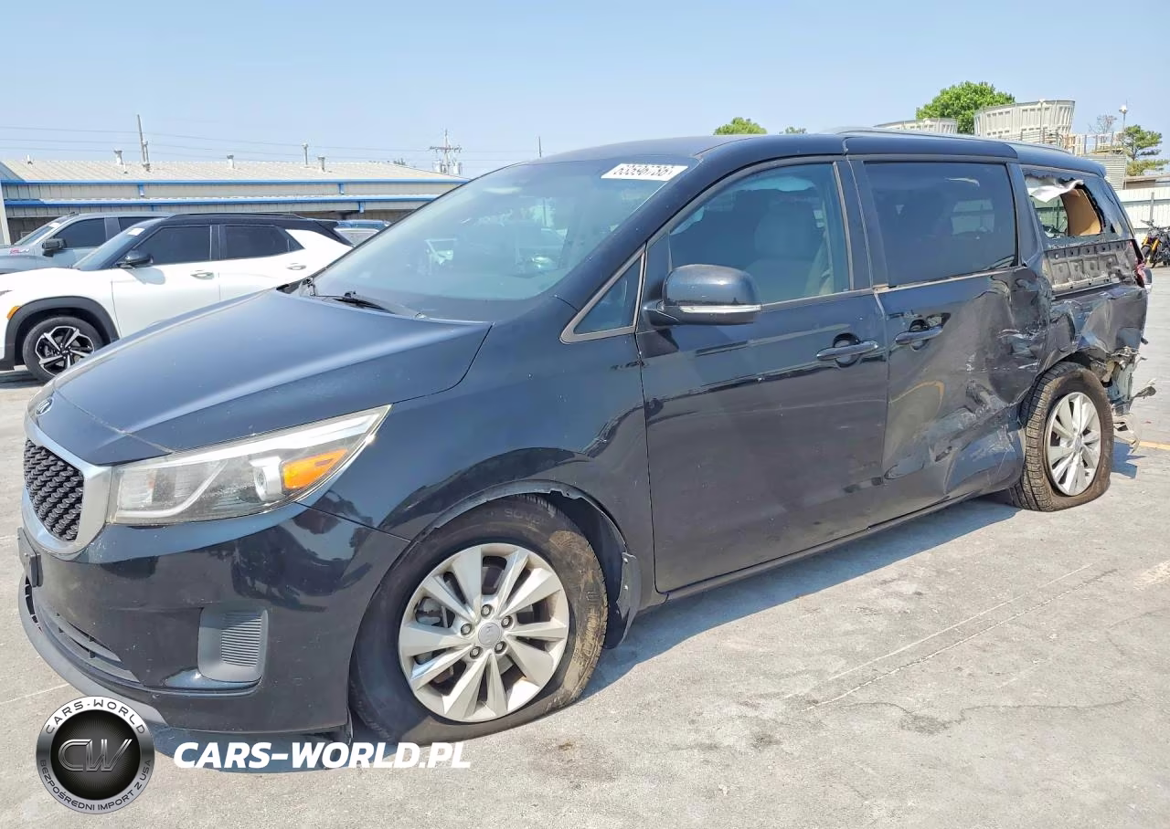2016 Kia Sedona Lx VIN:KNDMB5C11G6196325 - 1