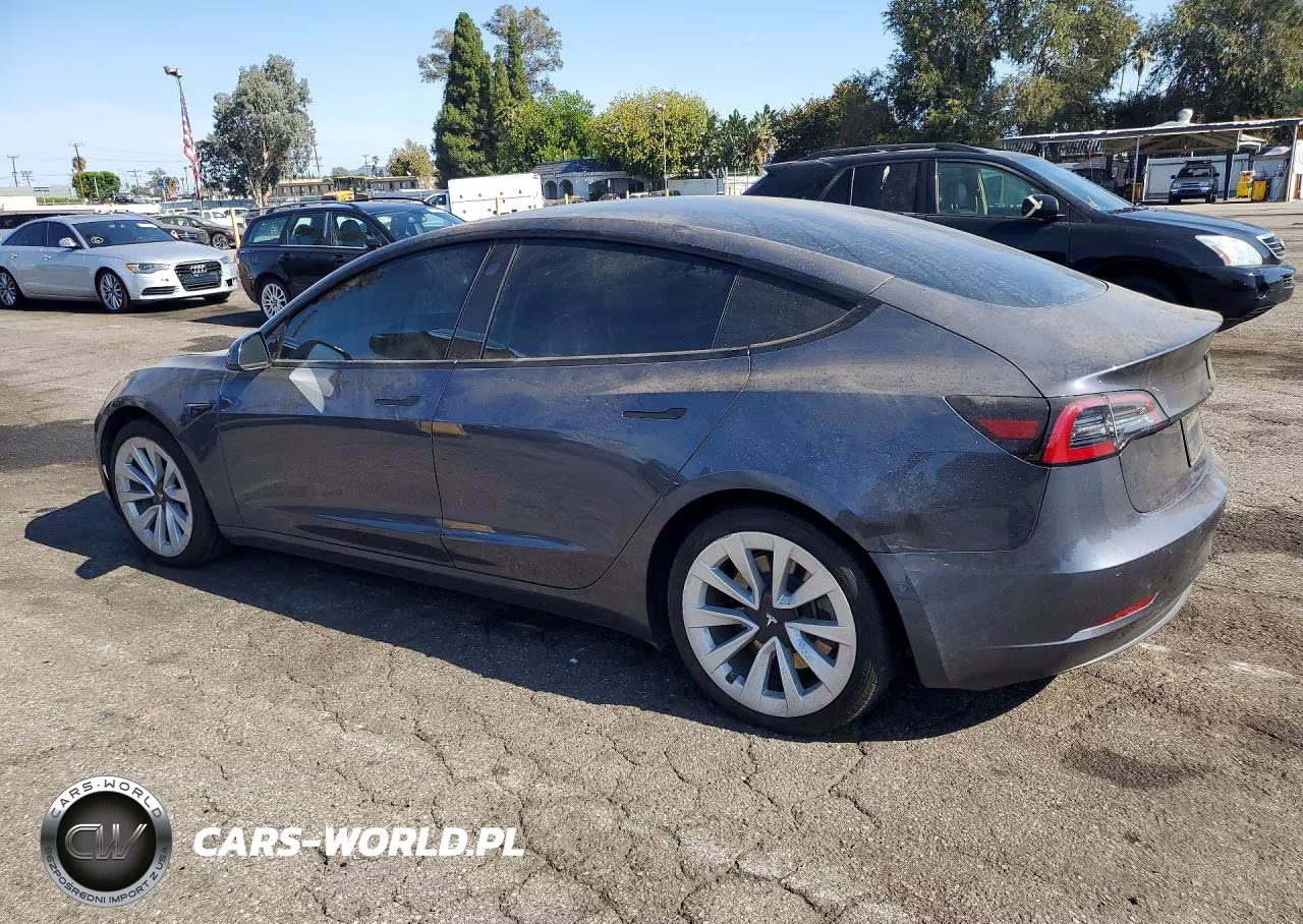 2022 Tesla Model 3 VIN:5YJ3E1EB7NF166796 - 2