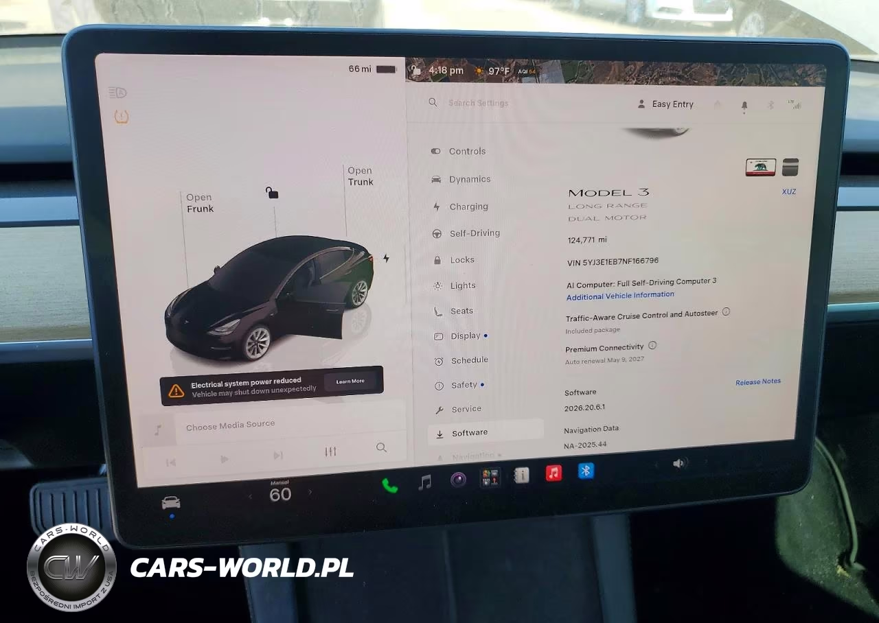 2022 Tesla Model 3 VIN:5YJ3E1EB7NF166796 - 9