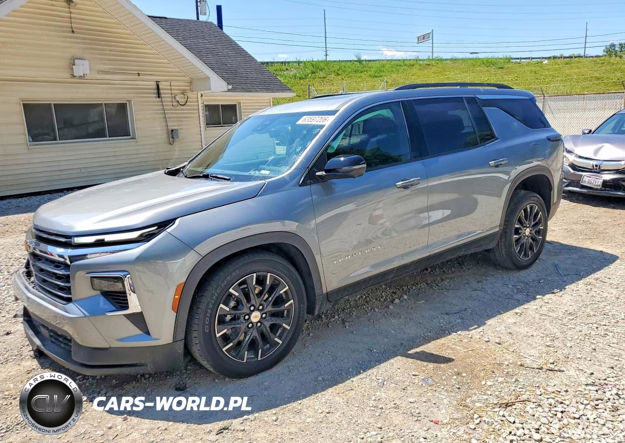 2026 Chevrolet Traverse Lt VIN:1GNEVGKS7TJ202208 - 1