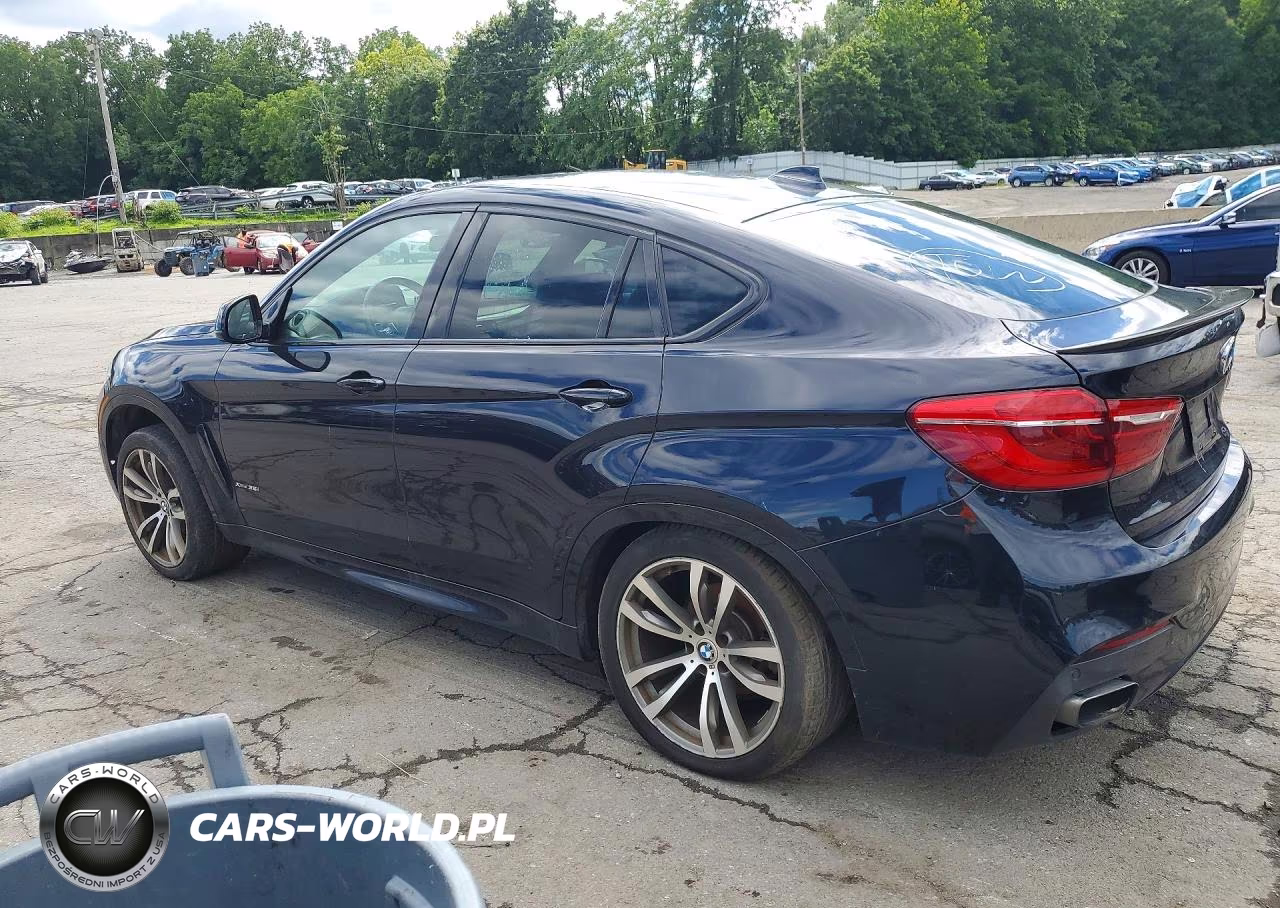 2015 BMW X6 xDrive35I VIN:5UXKU2C5XF0N76864 - 2