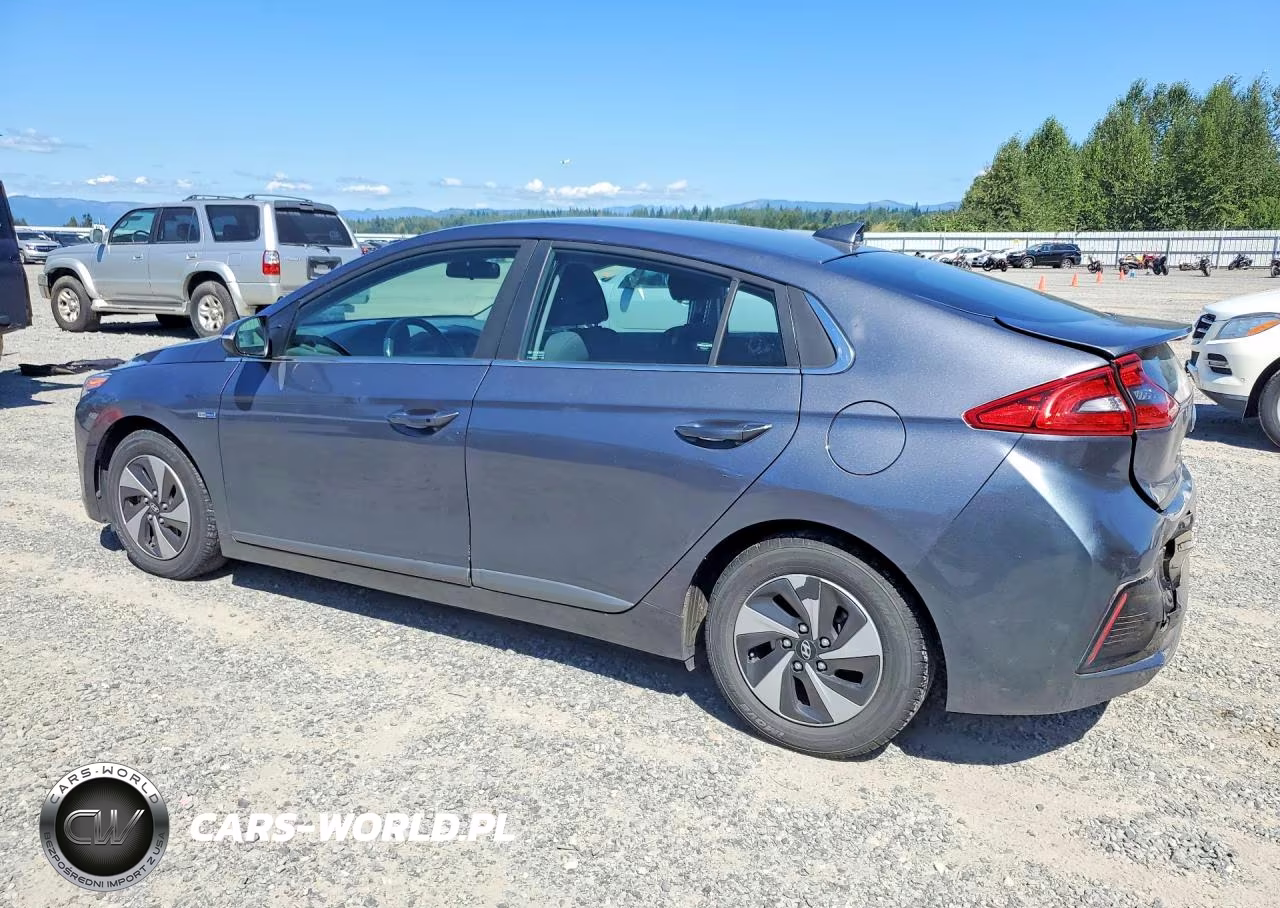 2017 Hyundai Ioniq Sel VIN:KMHC75LC1HU035593 - 2
