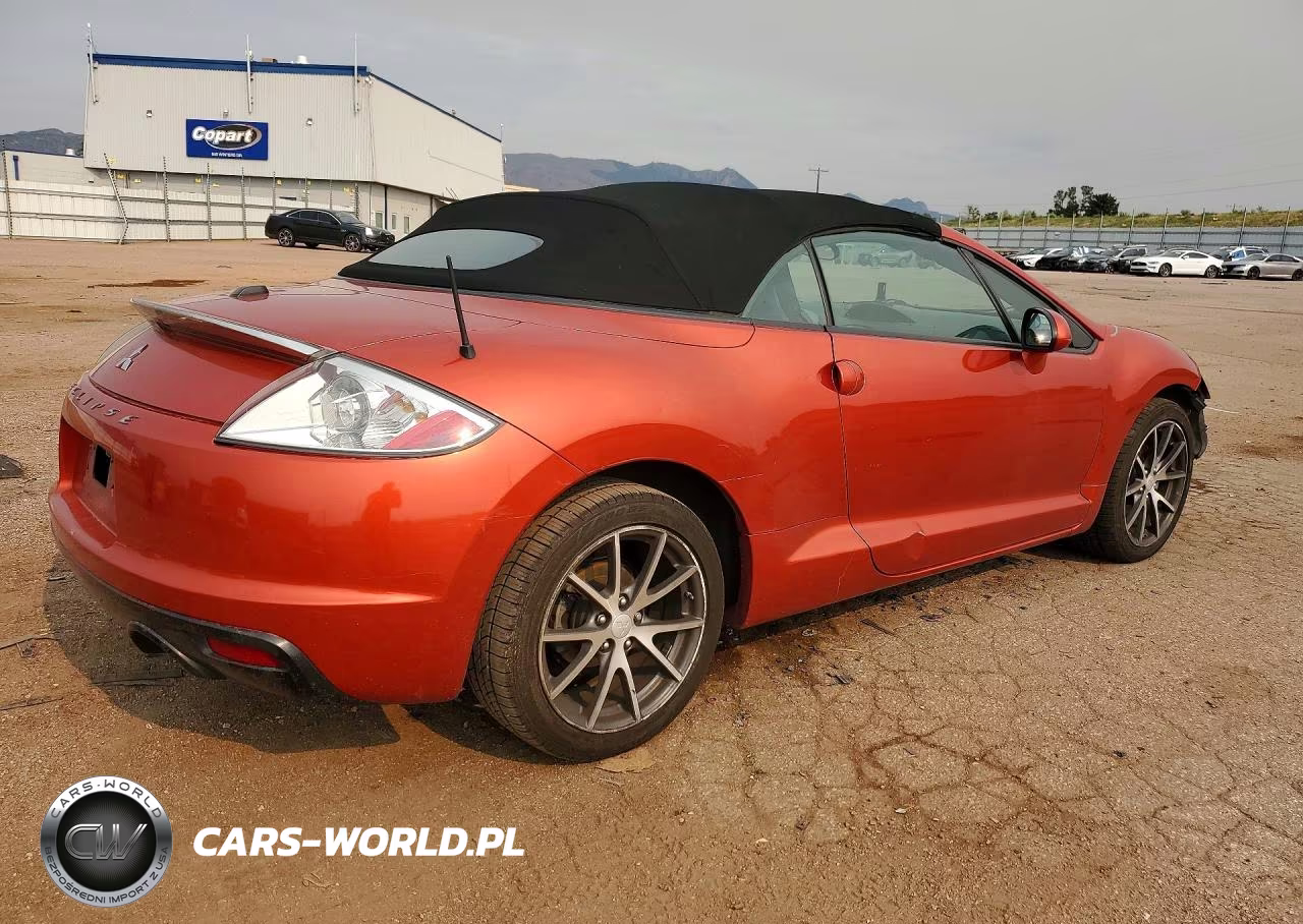 2012 Mitsubishi Eclipse Spyder Gs VIN:4A37L2EF4CE002918 - 3