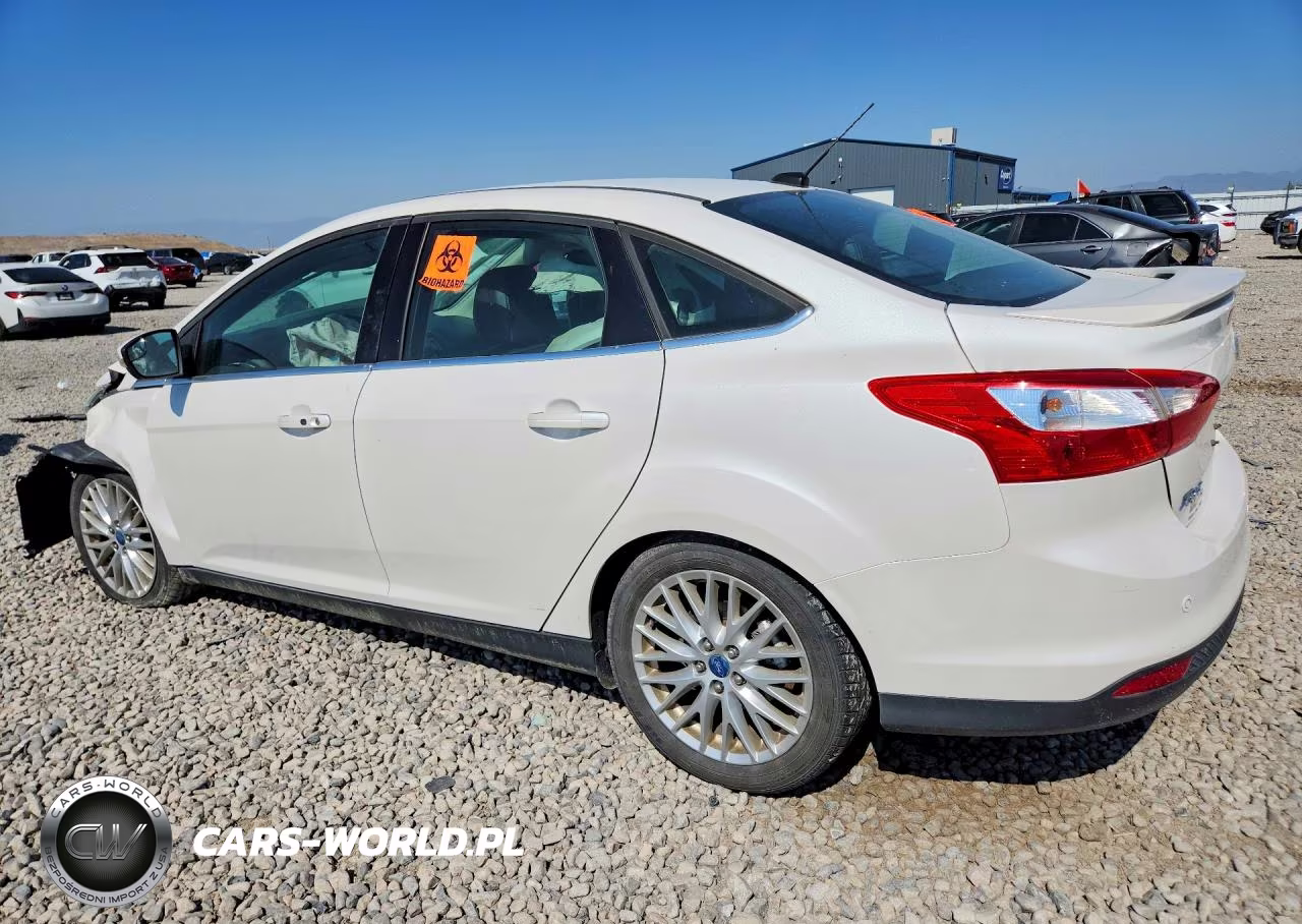 2013 Ford Focus Titanium VIN:1FADP3J25DL263593 - 2