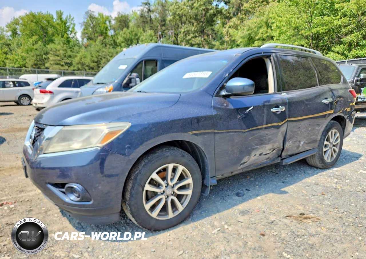 2015 Nissan Pathfinder S VIN:5N1AR2MM3FC720480 - 1
