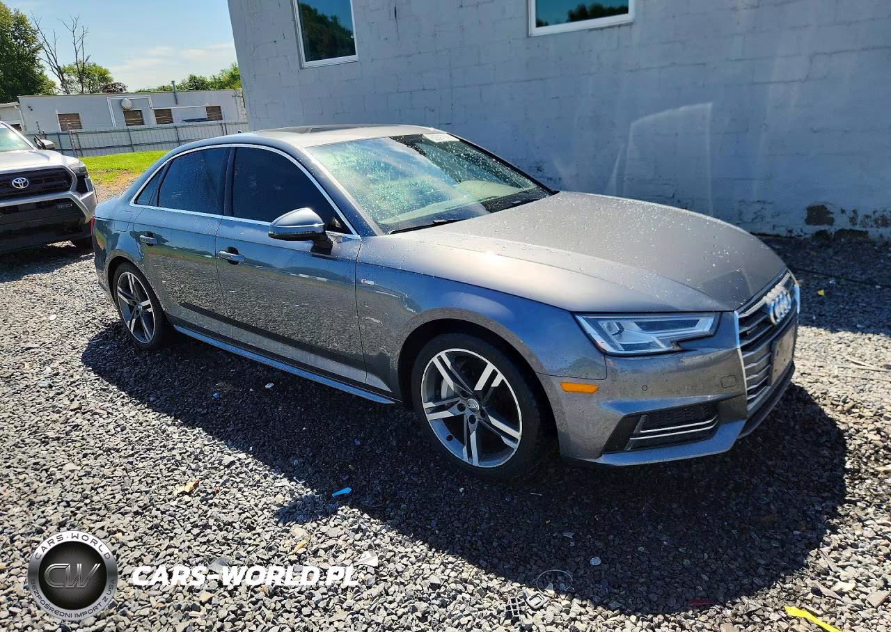 2018 Audi A4 Premium Plus VIN:WAUENAF41JA066296 - 4