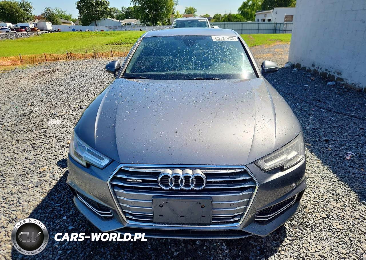 2018 Audi A4 Premium Plus VIN:WAUENAF41JA066296 - 5