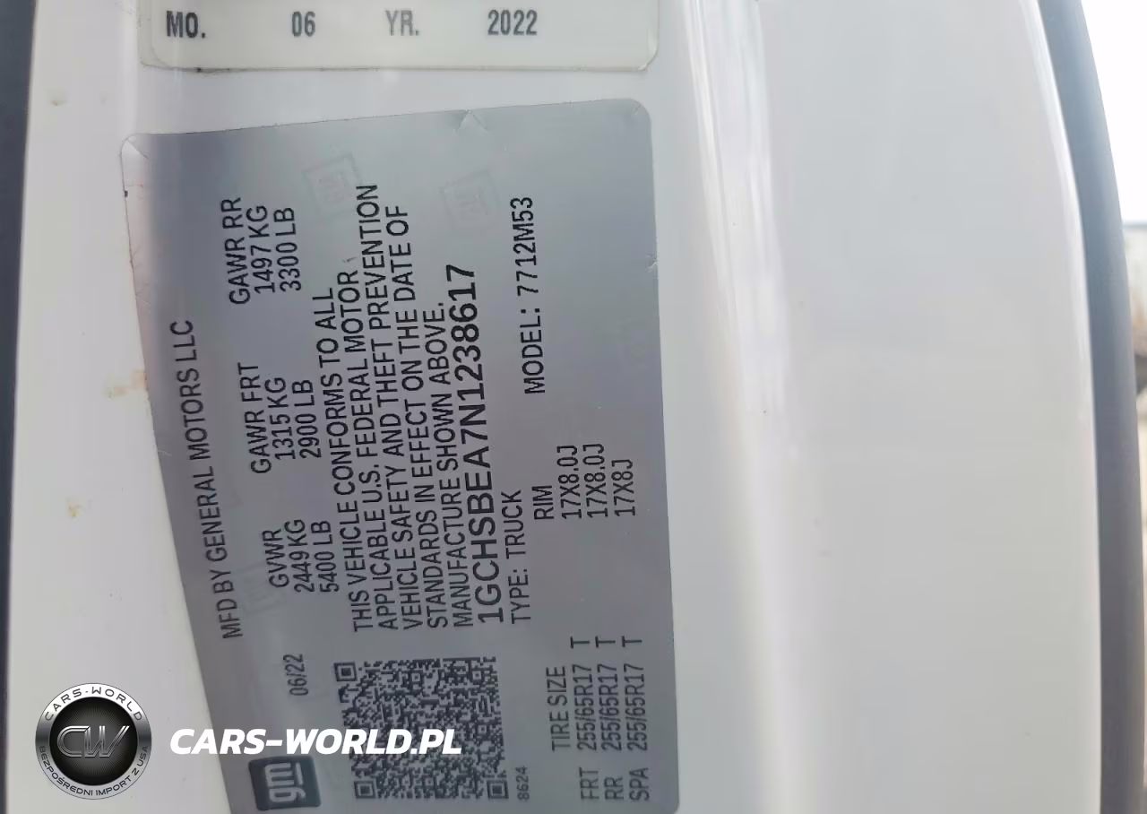2022 Chevrolet Colorado VIN:1GCHSBEA7N1238617 - 12