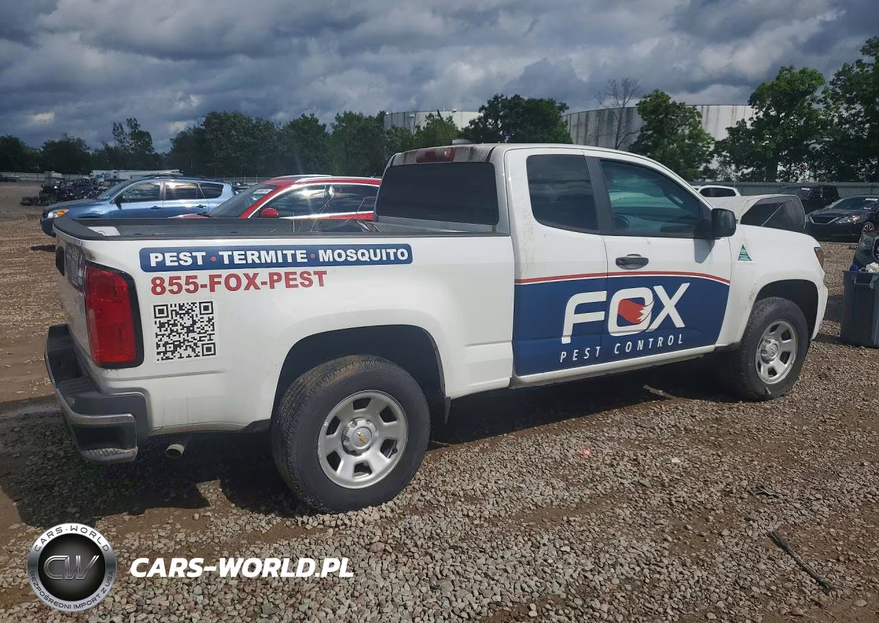 2022 Chevrolet Colorado VIN:1GCHSBEA7N1238617 - 3