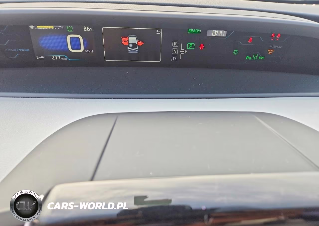 2017 Toyota Prius Prime Advanced VIN:JTDKARFP7H3034056 - 9