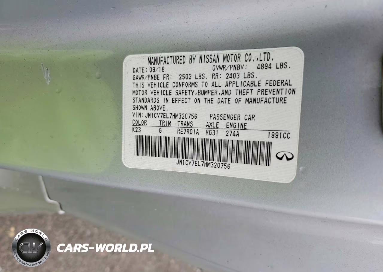 2017 Infiniti Q60 2.0T Premium VIN:JN1CV7EL7HM320756 - 12
