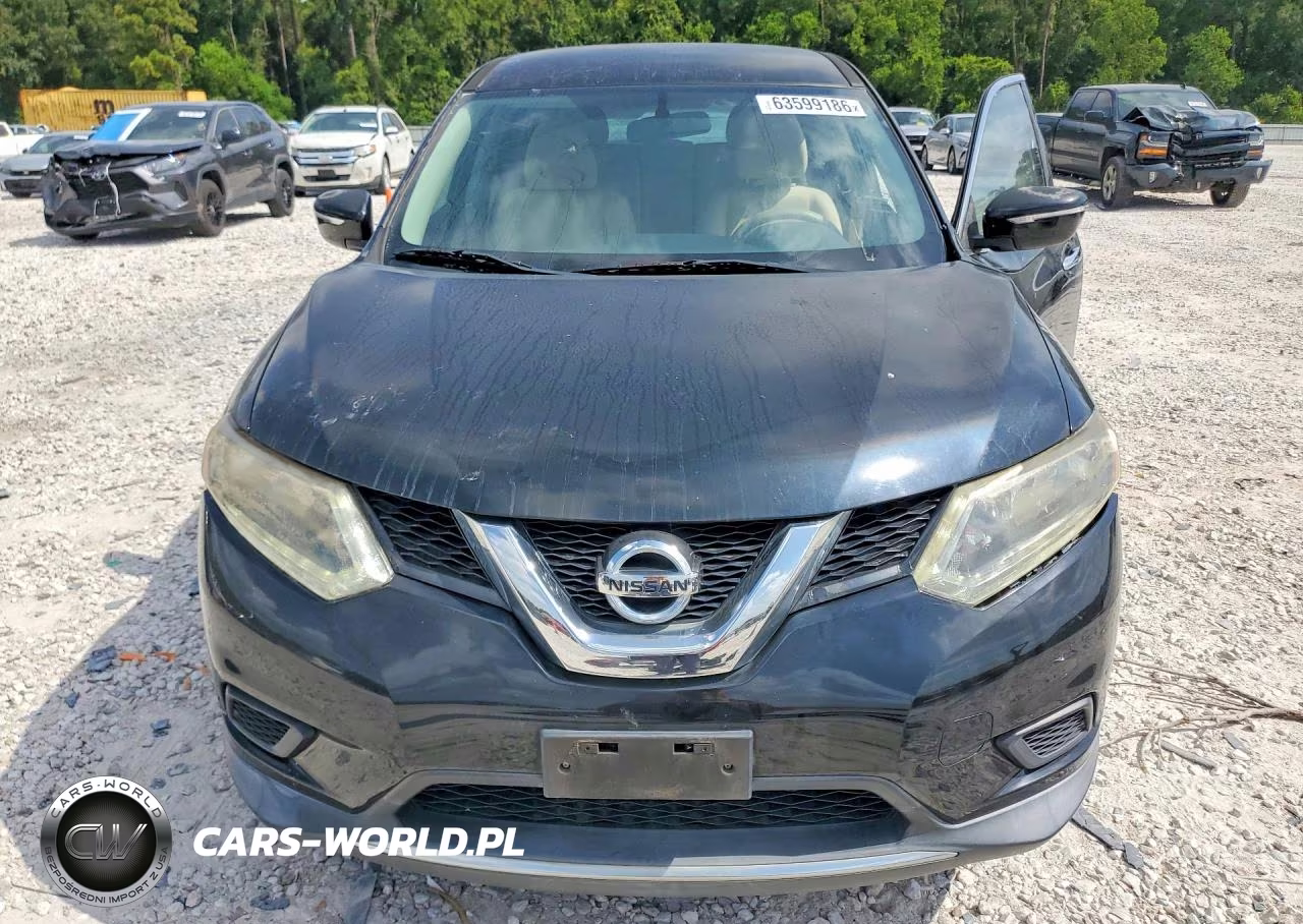 2015 Nissan Rogue S VIN:KNMAT2MT2FP574708 - 5