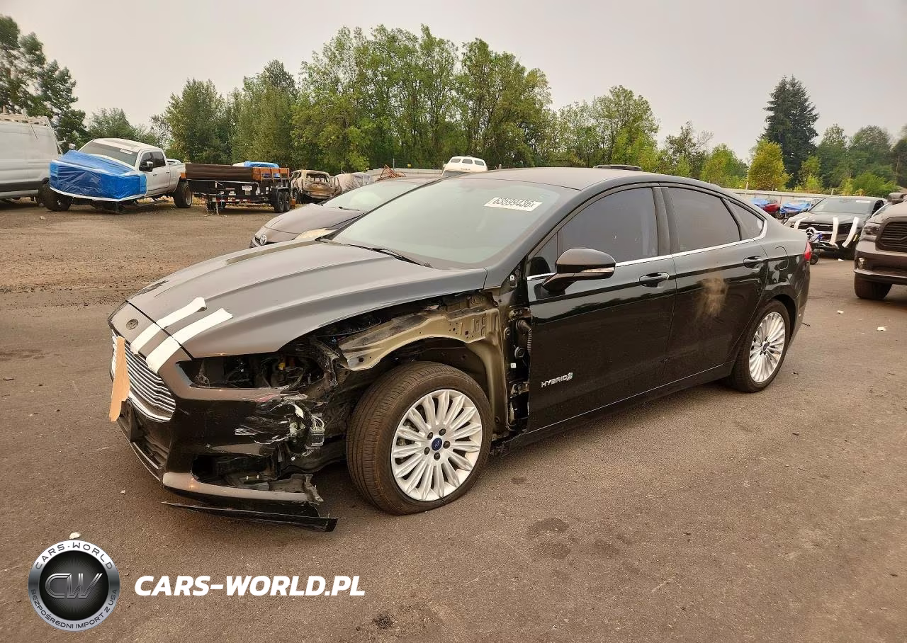2016 Ford Fusion Se Hybrid VIN:3FA6P0LU5GR404268 - 1