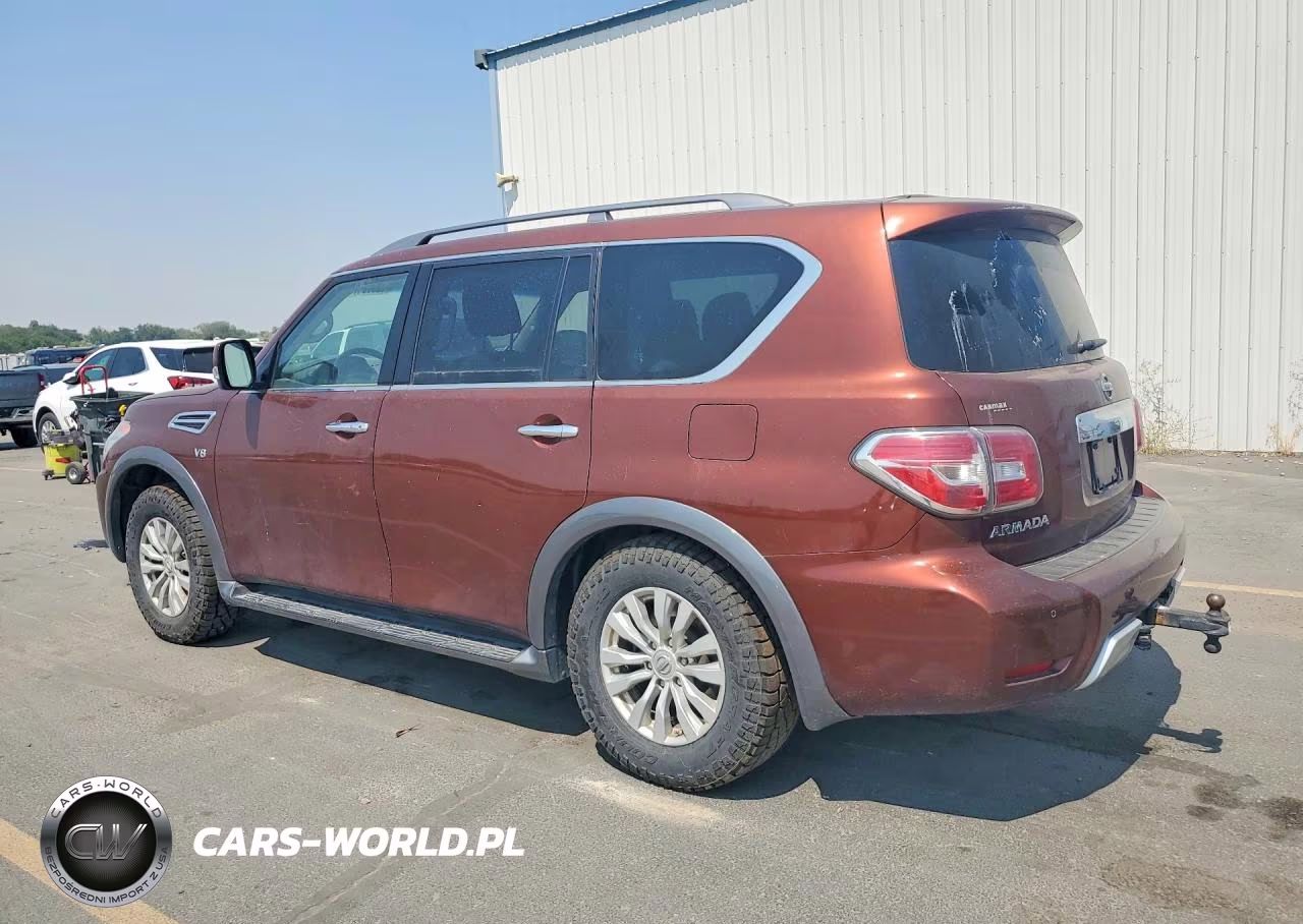 2018 Nissan Armada Sv VIN:JN8AY2NC3J9552556 - 2