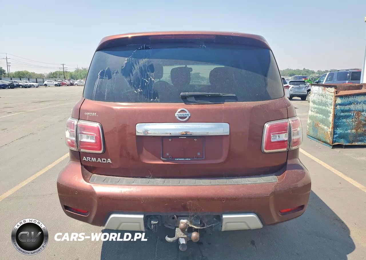 2018 Nissan Armada Sv VIN:JN8AY2NC3J9552556 - 6