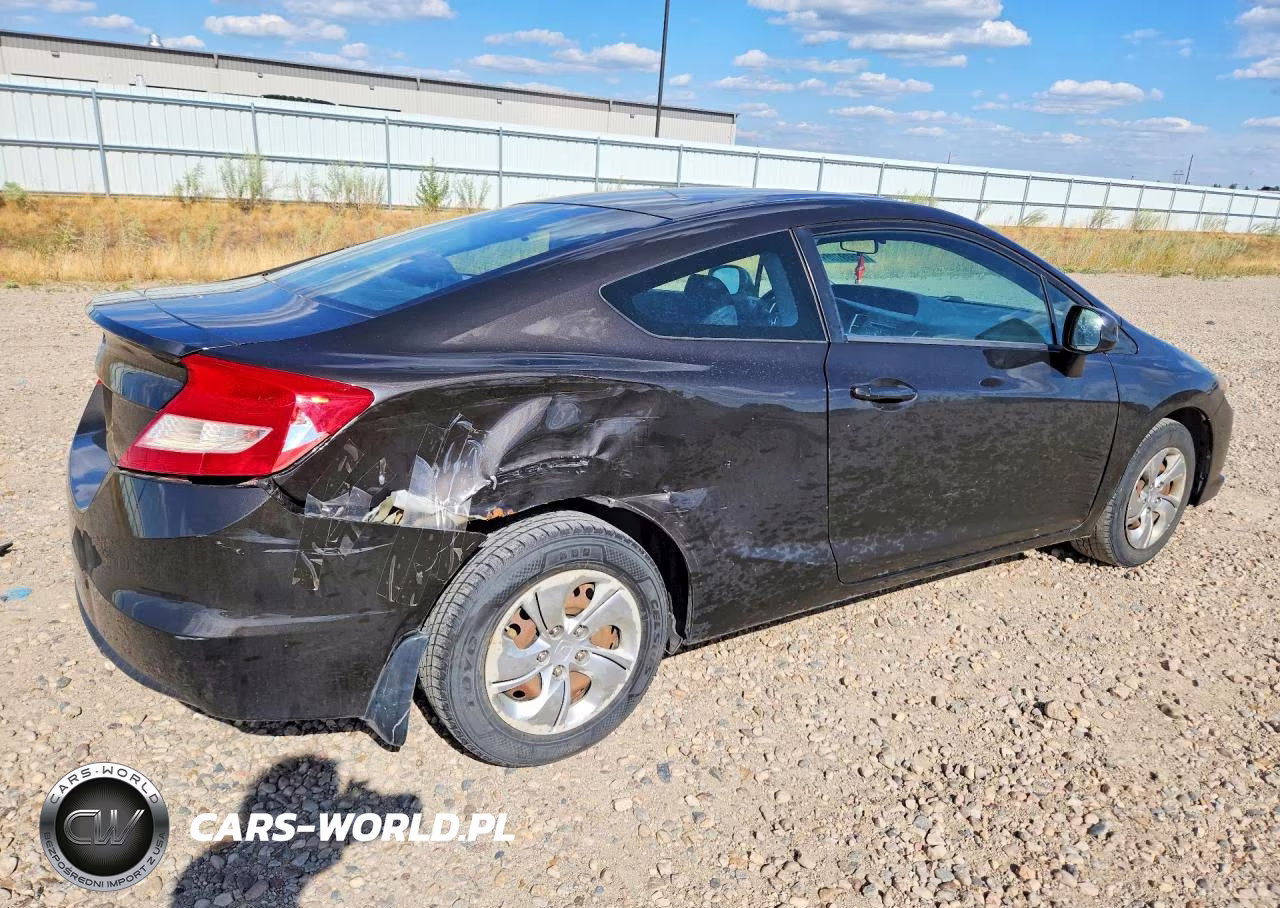 2013 Honda Civic Lx VIN:2HGFG3B59DH529546 - 3