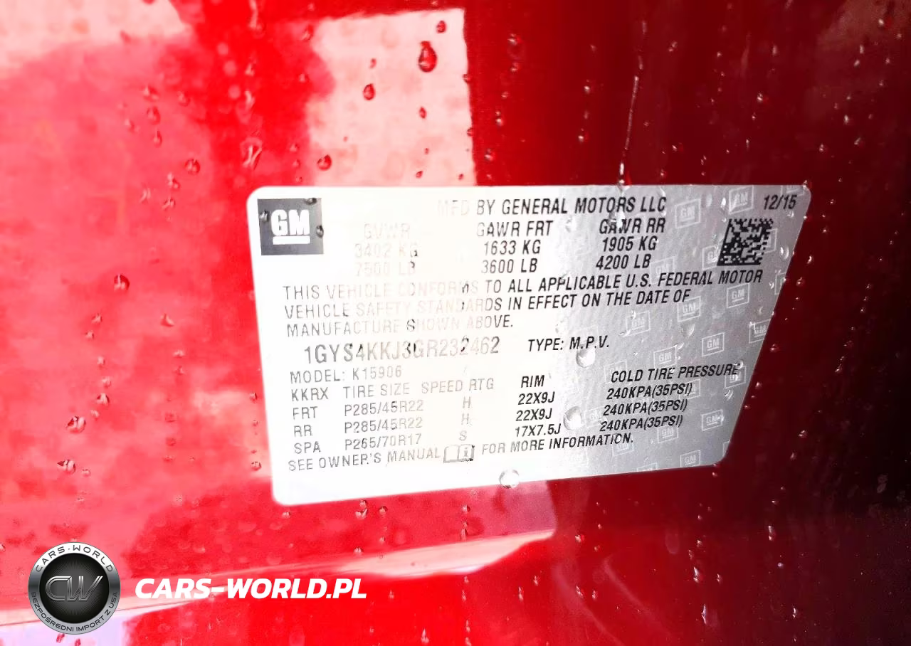 2016 Cadillac Escalade Esv Platinum VIN:1GYS4KKJ3GR232462 - 13