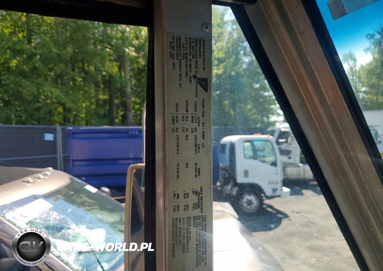 2006 Freightliner Chassis M Line Walk-In Van VIN:4UZAANBW16CW07172 - 13
