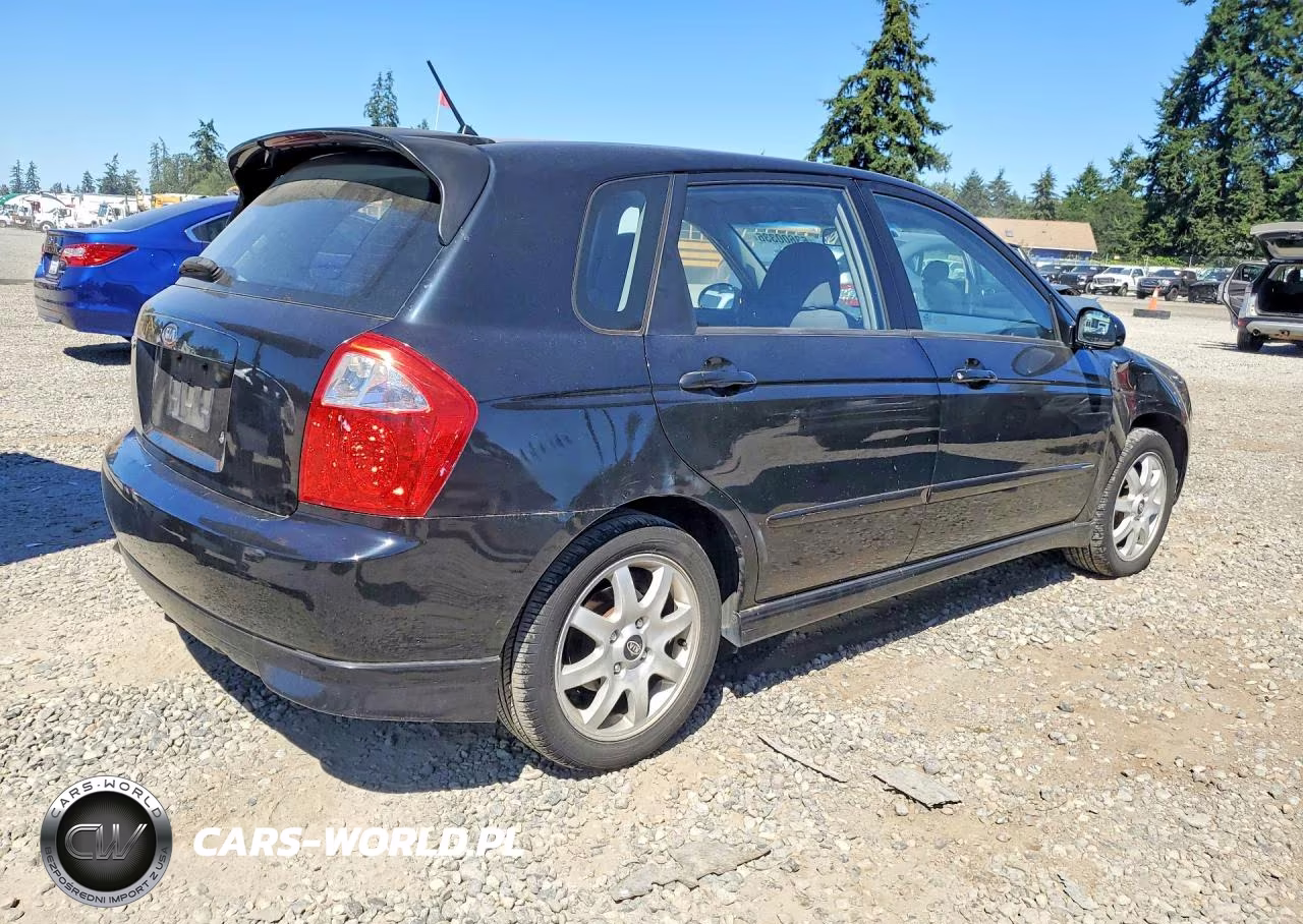 2005 Kia Spectra Spectra5 VIN:KNAFE161055072163 - 3
