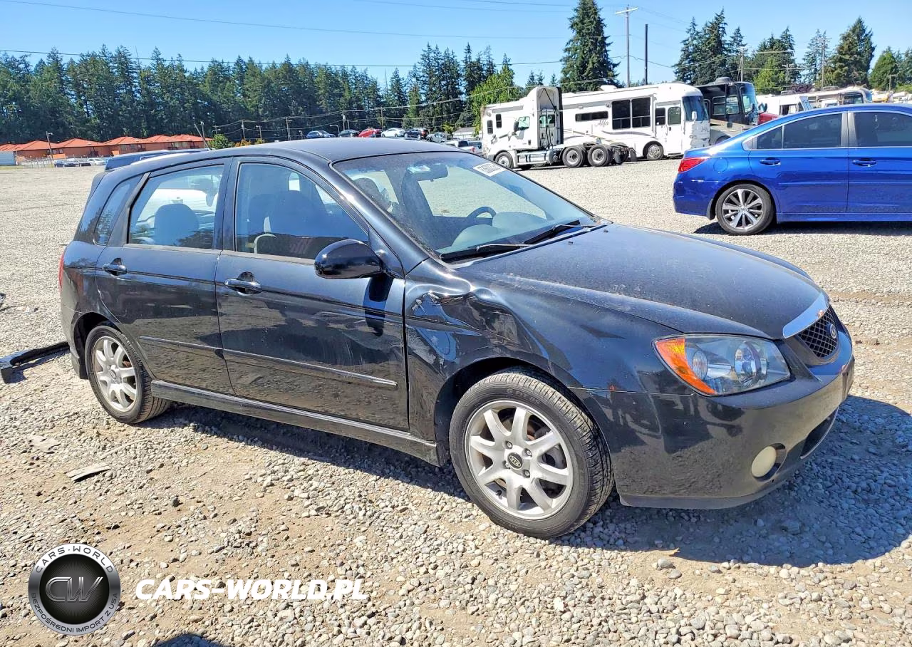 2005 Kia Spectra Spectra5 VIN:KNAFE161055072163 - 4