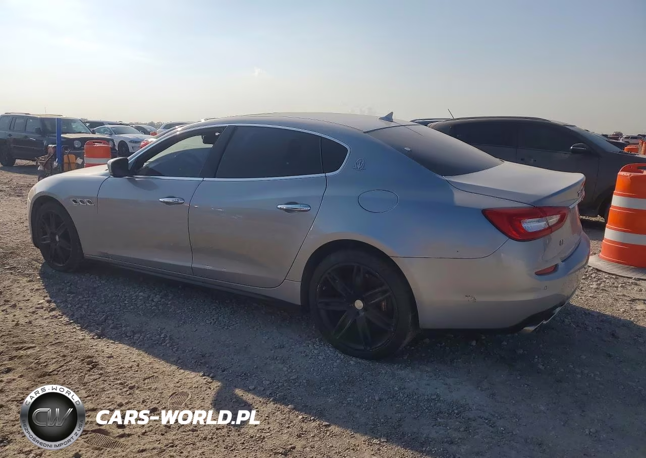 2014 Maserati Quattroporte S VIN:ZAM56RRA2E1078183 - 2