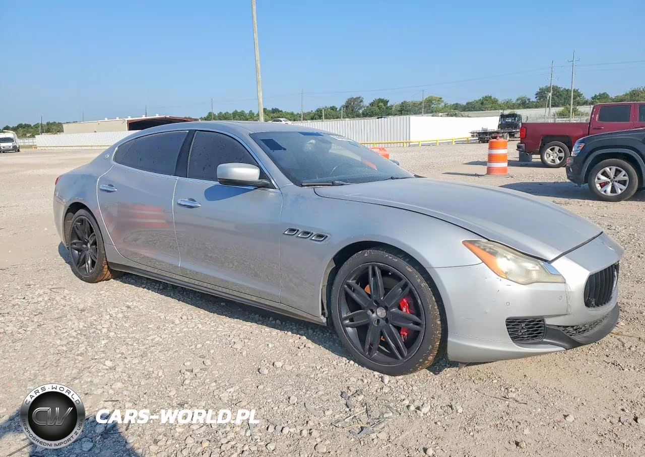 2014 Maserati Quattroporte S VIN:ZAM56RRA2E1078183 - 4
