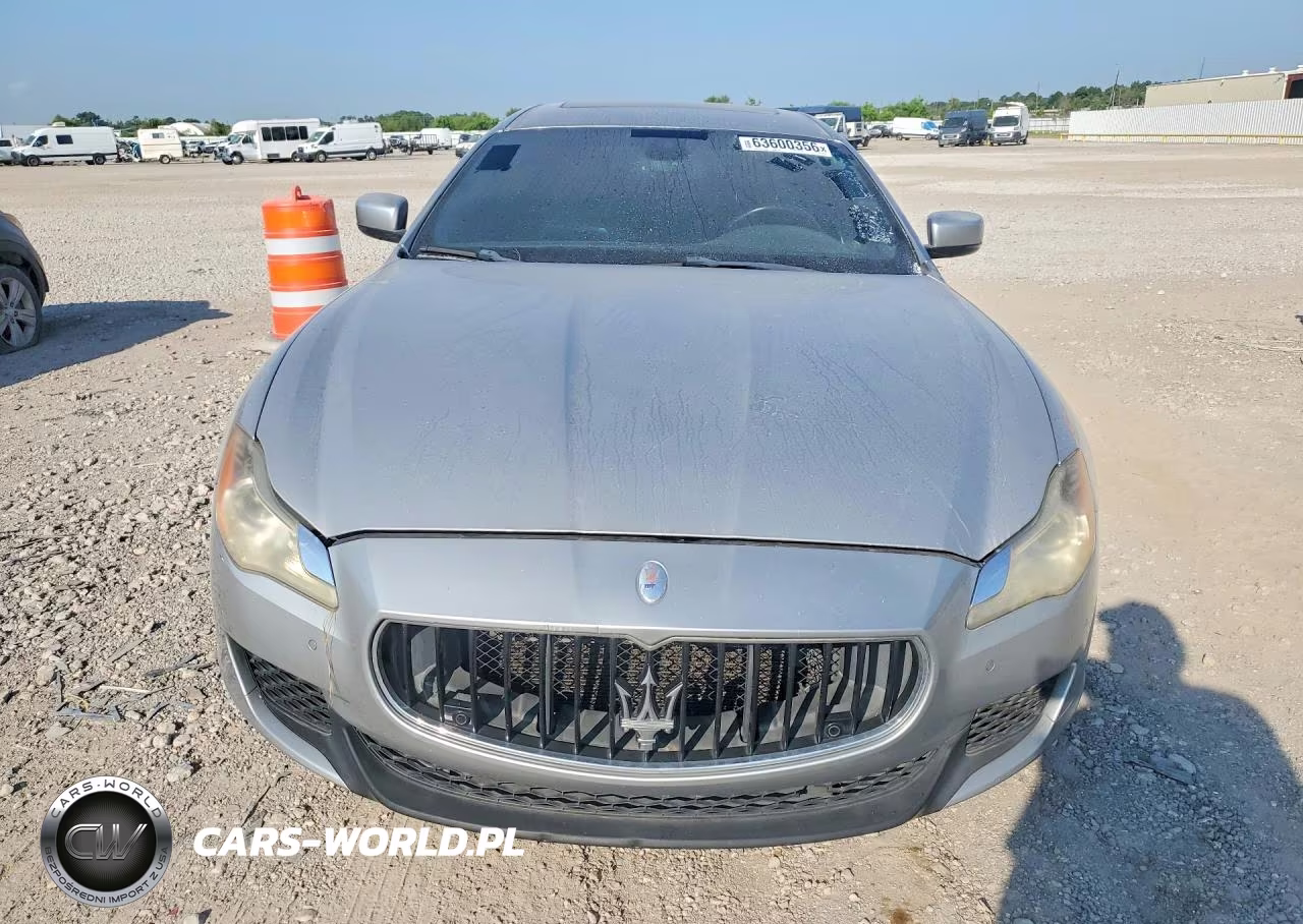 2014 Maserati Quattroporte S VIN:ZAM56RRA2E1078183 - 5