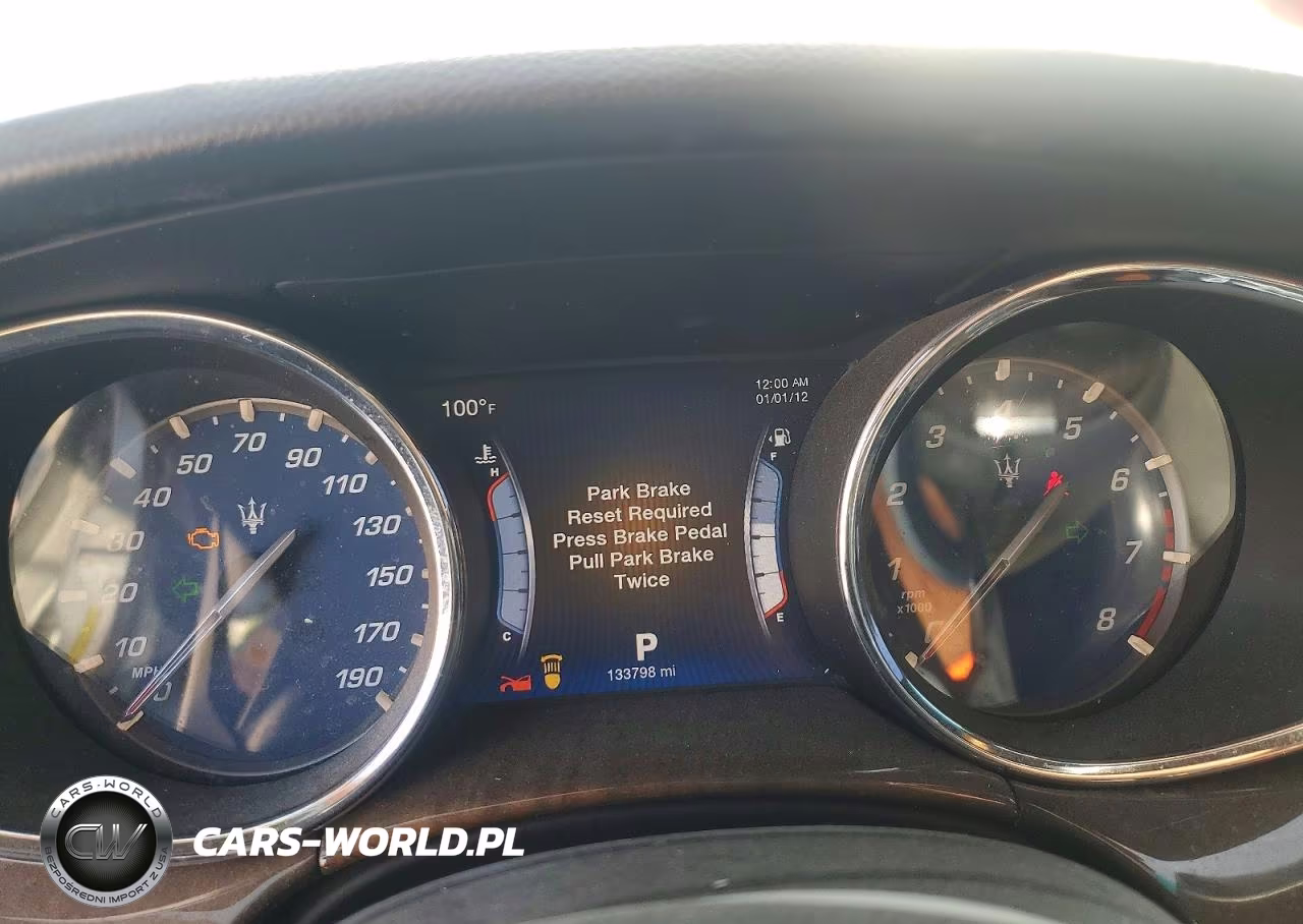 2014 Maserati Quattroporte S VIN:ZAM56RRA2E1078183 - 9
