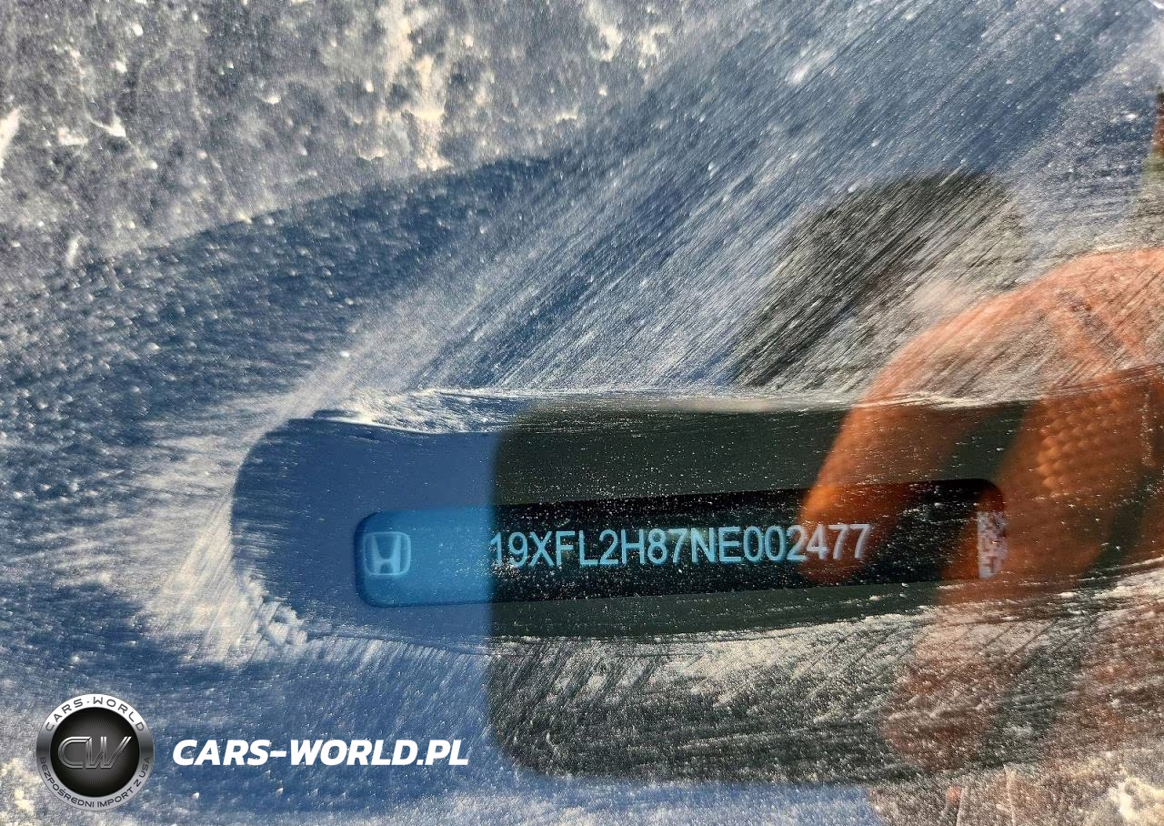2022 Honda Civic Sport VIN:19XFL2H87NE002477 - 12