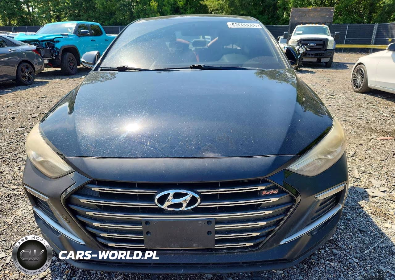 2018 Hyundai Elantra Sport VIN:KMHD04LBXJU587173 - 5